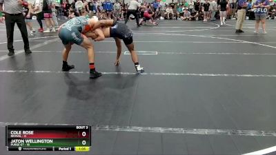 126 lbs Round 1 (8 Team) - Jaton Wellington, Purge GT vs Cole Rose, Revival