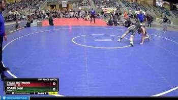 172 lbs Finals (8 Team) - Soren Dyal, Sandy vs Tyler Rietmann, Roseburg