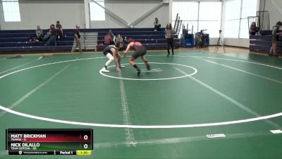 110 lbs Round 4 (16 Team) - Nick Dilallo, Team Gotcha vs Matt Brickman, TEAM16