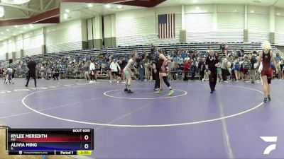 144 lbs Quarterfinal - Rylee Meredith, MO vs Alivia Ming, IL