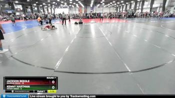 60 lbs Rd# 10- 4:00pm Saturday Final Pool - Jackson Beegle, Nauman Green vs Kenny Hartman, Minion Green