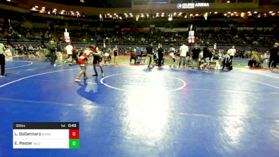 95 lbs Consi Of 16 #2 - Luca DeGennaro, Manalapan vs Edward Paster, Yale Street