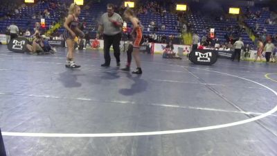 115 lbs Quarterfinal - JC Allis, Towanda vs Kaydence Sinclair, Central Cambria