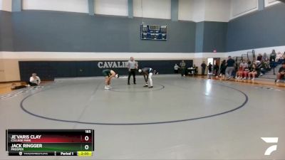 165 lbs Round 3 - Je`varis Clay, College Park vs Jack Ringger, Prosper