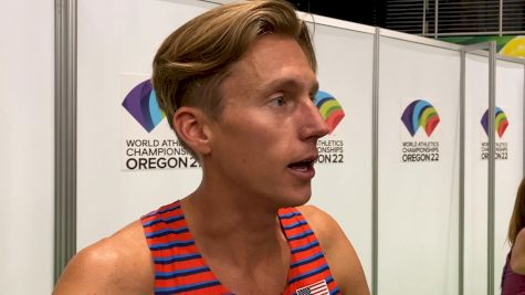 Evan Jager Analyzes His 6th Place Finish