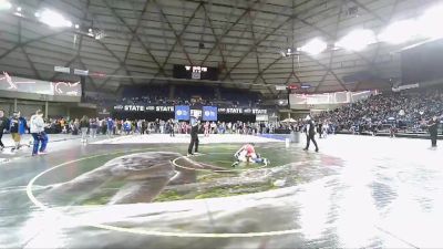 86 lbs Cons. Round 2 - Elijah Johnson, South West Washington Wrestling Club vs Dominic Mendez, Othello Wrestling Club