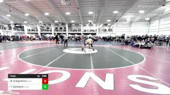 182 lbs Final - Brandon D'Agostino, Central Catholic vs Timothy Goddard, Algonquin