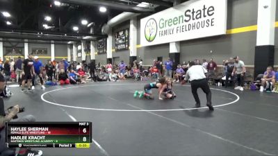 112 lbs Round 2 (16 Team) - Mackenzie Martin, Nebraska Wrestling Academy vs McKenna Rogers, Sebolt Women Wrestling Academy