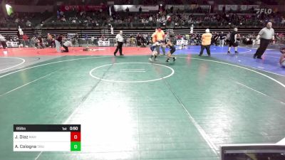 65 lbs Consi Of 8 #2 - Joshua Diaz, Mahwah vs Anthony Cologna, Triumph Trained