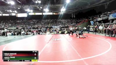 3A 152 lbs Semifinal - Kayd Craig, Gooding vs Kole Dahlke, Marsh Valley