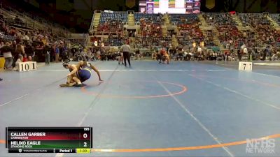 195 lbs Champ. Round 1 - Callen Garber, Carrington vs Helixo Eagle, Standing Rock