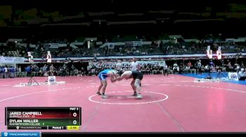 285 lbs Semis (4 Team) - Jared Campbell, Glenville State vs Dylan Waller, Elizabethtown College