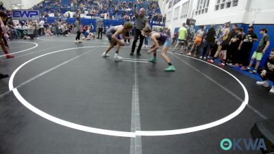 126 lbs Quarterfinal - Kason Scruggs, Hennessey Takedown Club vs Gabriel Hernandez, CNP