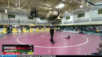 65 lbs Cons. Round 4 - Logan Elliott, Windy City Wrestlers vs Kacen Huisman, Legends Of Gold