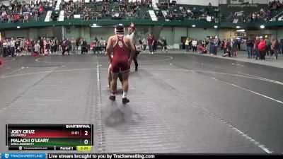 125 lbs Quarterfinal - Joey Cruz, Oklahoma vs Malachi O`Leary, Ohio University