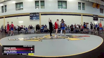 152 lbs Champ. Round 1 - Wesley Smith, Hybrid Wrestling Club vs Kevon Russell, Snider Wrestling Club