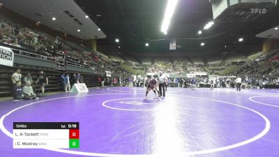 134 lbs Consi Of 16 #2 - Luie Acosta-Tackett, Frontier vs Caleb Mcelroy, Bakersfield