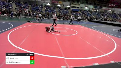 100 lbs Consi Of 8 #2 - Samuel Moon, Fountain Fort Carson vs Jaxon Bohlander, Valley Bad Boys