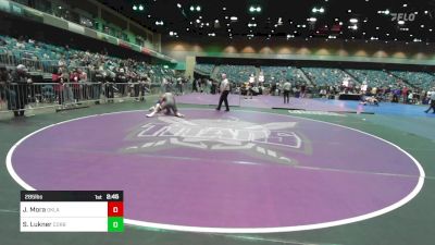 285 lbs Round Of 16 - Juan Mora, Oklahoma vs Sven Lukner, Corban-UNATT