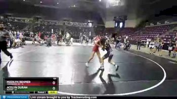 101 lbs Round 3 (4 Team) - Acelyn Duran, Duran vs Madilyn Behmer, Thorobred WC