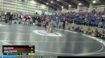 92 lbs Champ Round 1 (16 Team) - Riker Ohearon, Utah Gold vs Ian Avalos, Idaho 2