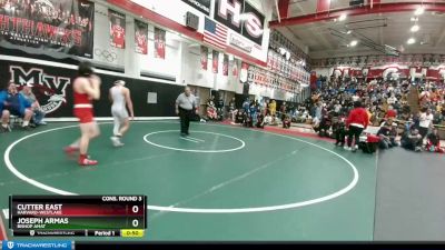 138 lbs Cons. Round 3 - Cutter East, Harvard-Westlake vs Joseph Armas, Bishop Amat