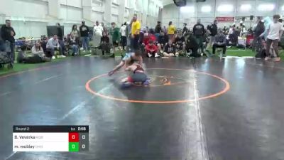 80 lbs Round 2 - Brennen Veverka, Rebellion Uprising vs Mark Mobley, Ohio Gold