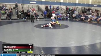 130 lbs Placement (4 Team) - Brodie Coffey, Franklin Central vs Rockland Moore, Perry Meridian