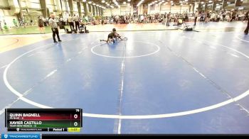 76 lbs Rd# 3 12:00pm Friday - Quinn Bagnell, PA Blue vs Xavier Castillo, Team New Mexico