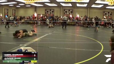 170 lbs Champ. Round 1 - Gabriel Seagreaves, Cumberland Valley vs Alphonse Milano, Fish Eye Wrestling