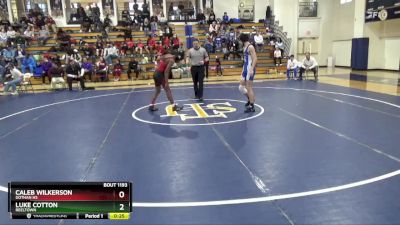 134 lbs Cons. Round 2 - Luke Cotton, Reeltown vs Caleb Wilkerson, Dothan HS