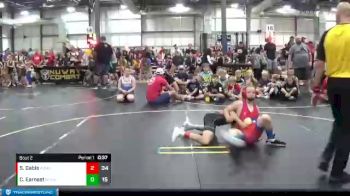 112 lbs Quarterfinals (8 Team) - Calahan Earnest, No Escape Wrestling Academy vs Stetson Gable, Pomona Elite