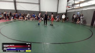 130 lbs Round 2 - Nycole Petty, Oregon vs William Moran, NWWC