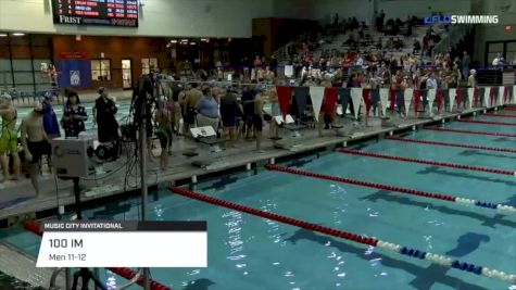 Music City Invite, Men 11-12 100 IM Final