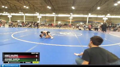 58 lbs Round 5 - Ariez Valerio, Hawk Wrestling Club vs Dominic Garcia, Hawk Wrestling Club