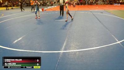 70 lbs Cons. Round 2 - Christian Miller, St. Peter vs Eli Nielsen, LSH (LeSueur/Henderson)