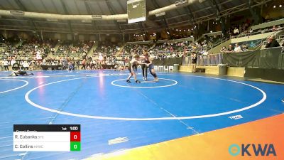 105 lbs Consolation - Ripken Eubanks, Sallisaw Takedown Club vs Cayben Collins, Henryetta Knights Wrestling Club