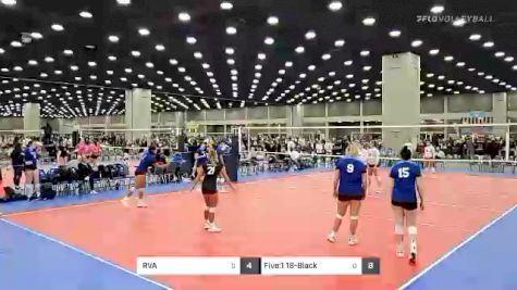 RVA vs Five:1 18-Black - 2022 JVA World Challenge presented by Nike - Expo Only