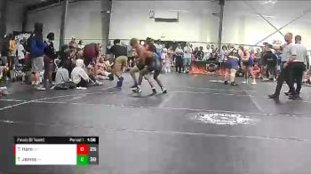 106 lbs Finals (8 Team) - Trevellian James, Steel Valley Renegades vs Tristian Horn, White House