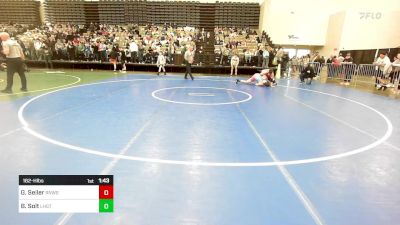 162-H lbs Round Of 64 - Gavin Seiler, Red Nose Wrestling School vs Brok Solt, Lehighton