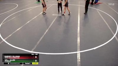 165 lbs Cons. Round 2 - Will Allen, Caledonia vs Harvey Ollman, Anoka Youth Wrestling