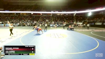 I-160 lbs Cons. Round 5 - Coy Raines, Churchville-Chili vs Michael Syposs, Niagara Falls