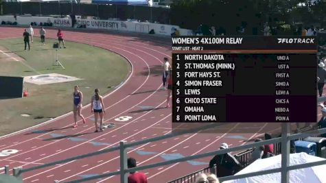 Women's 4x100m Relay, Finals 2