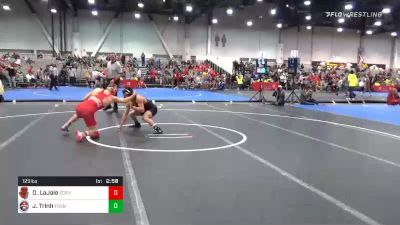 125 lbs Consolation - Dominic LaJoie, Cornell vs Jeremy Trinh, Fresno State