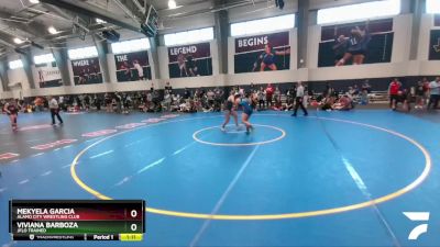 165 lbs Quarterfinal - Viviana Barboza, Jflo Trained vs Mekyela Garcia, Alamo City Wrestling Club