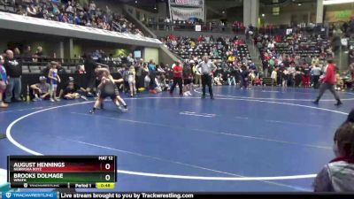 90 lbs Champ. Round 1 - Brooks Dolmage, Wrath vs August Hennings, Nebraska Boyz