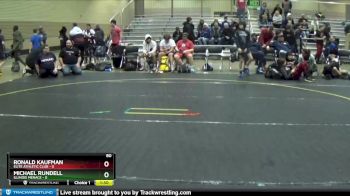 80 lbs Round 1 (6 Team) - Ronald Kaufman, Elite Athletic Club vs Michael Rundell, Illinois Menace