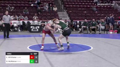 145 lbs Consy Rd I - Ethan Whittaker, Cumberland Valley vs Brady McMahon, Pennridge