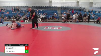 123 lbs Cons. Round 3 - Seth Aubin, Hobart vs Joseph Lugabihl, Tomahawk Wrestling Club