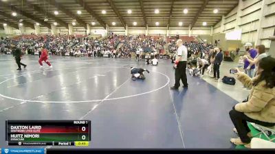 105+ Round 1 - Huitz Nimori, SYRACUSE vs Daxton Laird, Southern Utah Elite